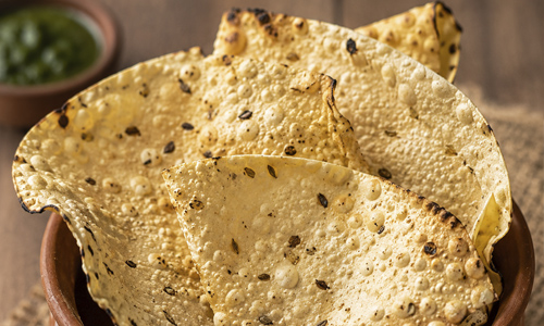 Crunchy Roast Papad
